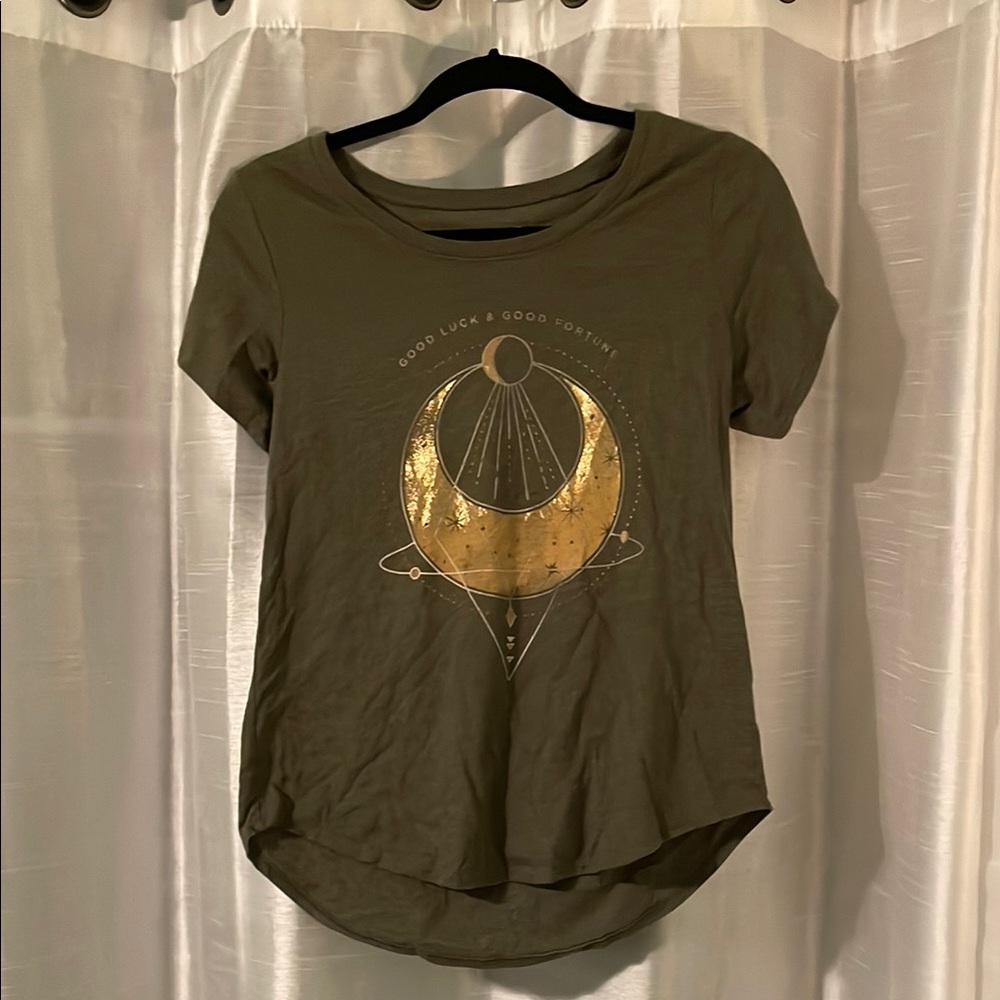Lucky Brand Olive T-shirt